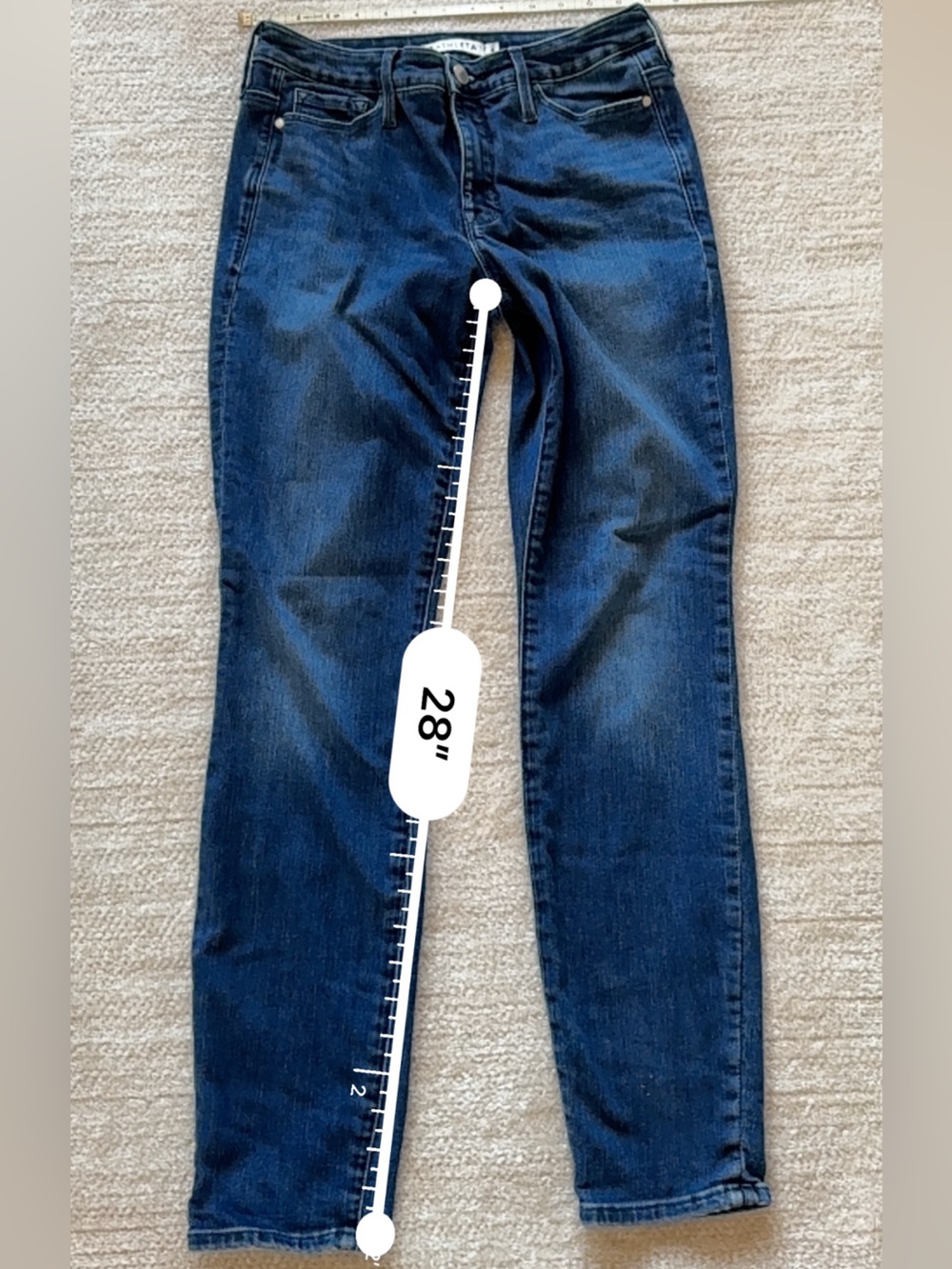 Athleta Deep Blue Skinny Jeans